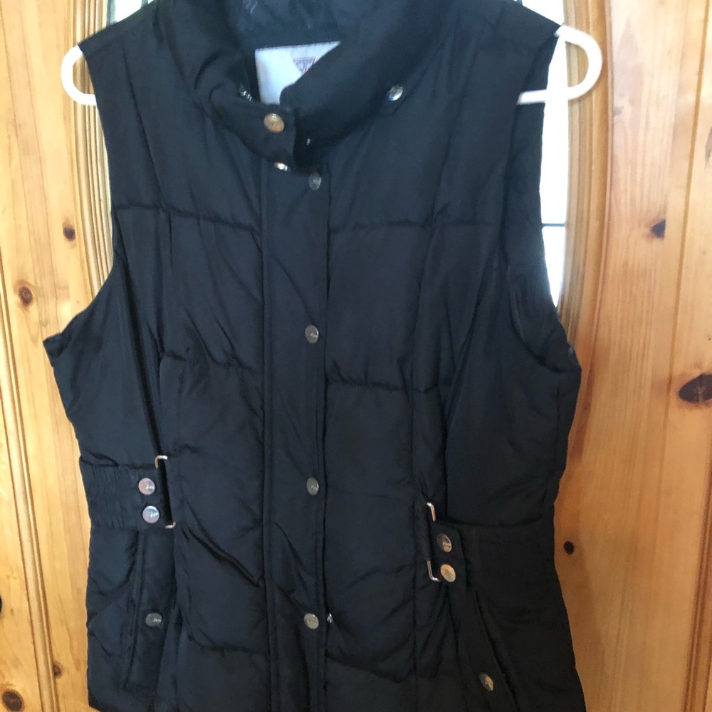 Guess brand black vest